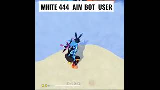 WHITE 444 AIM BOT USAR white 444 hacker traning groundwhite444 trinding shorts freefire viral [upl. by Sik]