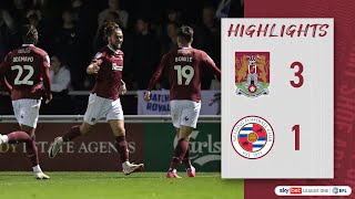 HIGHLIGHTS Northampton Town 3 Reading 1 [upl. by Naahs]