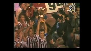 Juventus 3 0 Verona  Coppa Italia Final 1983 [upl. by Adnorehs]