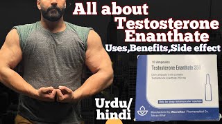 What is Testosterone Enanthate Uses  Side effects  Benefits UrduHindi [upl. by Aehsal]