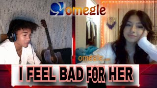 singing to strangers on omegle  No happy ending 💔 i did that for good [upl. by Ttezil686]