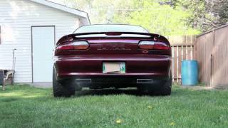 2001 Camaro Z28 Holley Flowtech Exhaust [upl. by Telracs]