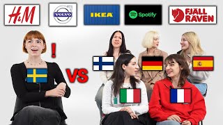 Swedish Was Shocked By The Pronunciation Of Swedish Brand Name In 6 Different Europe Countries [upl. by Eiduj647]