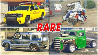 UPDATED 2024 How To Get ALL Rare Cars In GTA 5 Online All Rare Vehicle Locations Guide [upl. by Nilrev]