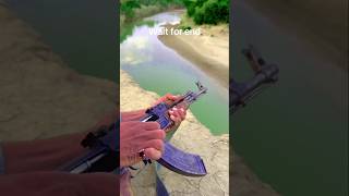 Ak47 Sound and Firing foryou gunlover slowmotion shortvideo ak47series attitude [upl. by Anoet465]