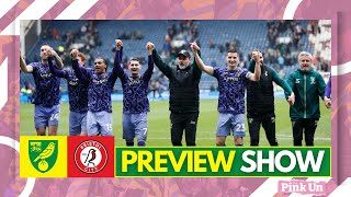 Pink Un Preview Show Norwich City vs Bristol City [upl. by Halac]