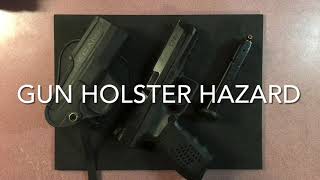 Canik TP9 SA Accidental Discharge Holster Danger Safety Video Tip [upl. by Weinhardt]