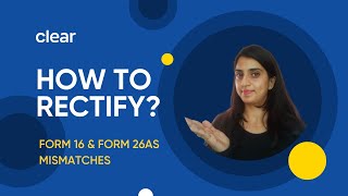 Know How to Rectify Mismatches in Form 16 and Form 26AS [upl. by Becca]