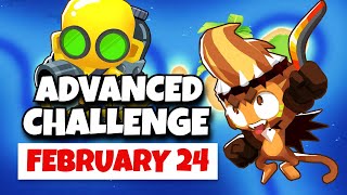 BTD6 Advanced Challenge  NinjaTower5282s Challenge  February 24 2024 [upl. by Masera]