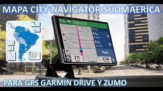 Actualización GPS Garmin en Córdoba Con Mapas Oficiales City Navigator [upl. by Franci]