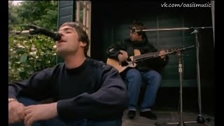 Oasis  Whatever  Live Forever  Stand by me MTV Acoustic Live [upl. by Gnehs]