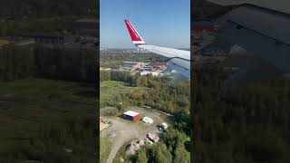 Beautiful landing  Umeå Airport [upl. by Carlyle567]