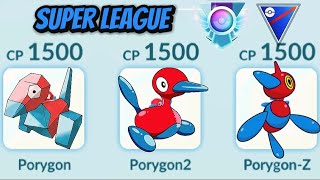 PORYGON PORYGON2 AND PORYGONZ WITH LEGACY ATTACKS [upl. by Morette]