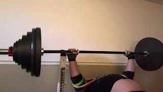 geometry dash player benches 545 pounds for reps [upl. by Tasha]