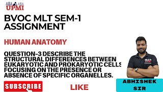 BVOC SEM1 HUMAN ANATOMY AND PHYSIOLOGY SOLVED ASSIGNMENT QUESTION3 BY DR ABHISHEK KUMAR JAMIAN [upl. by Quintin]