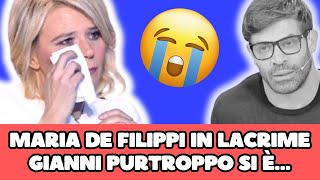 MARIA DE FILIPPI IN LACRIME LA TERRIBILE NOTIZIA POCO FA PURTROPPO GIANNI SPERTI SI È… [upl. by Yenahpets]