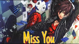 Jérémie Makiese  Miss You  Eurovision 2022  Nightcore [upl. by Hailahk]