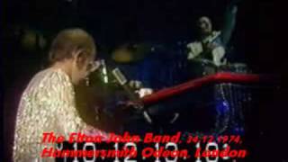 Elton John Live 24121974 Goodbye Yellow Brick Road  Daniel [upl. by Eibreh]