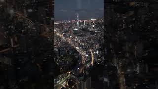 Tokyo City night view from Roppongi Hills 🇯🇵 shorts tokyo [upl. by Haletky]