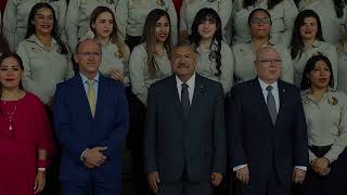 Ceremonia del 50 Aniversario de la Escuela y Preparatoria Técnica Médica de la UANL [upl. by Anahoj810]