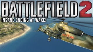 Battlefield 2 in 2024  Insane ending at Wake Island [upl. by Adnilim]