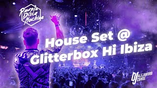 Purple Disco Machine House Set  Glitterbox Hï Ibiza By DJ Alejandro Conde [upl. by Rafat]