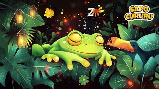 Canção de Ninar Bebê 🐸 SAPO CURURU 🌙 Músicas para Dormir e Acalmar🎵 Relaxante para Crianças 💤 [upl. by Siddon]