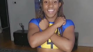 Barbados Flag Crop Top Soca Dance soca reggae barbados rasta ❤️💛💚👸🏾🇧🇧🙌🏾 [upl. by Ibbed]