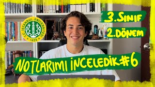 notlarımı ve iü ecz hayatımı inceliyoruz  3sınıf 2dönem [upl. by Cyndy152]