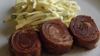 How To Cook Breast Of LambBoning and Rolling [upl. by Ardnik]