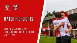 ⚽️ MATCH HIGHLIGHTS  Witton Albion 31 Scarborough Athletic [upl. by Kramnhoj]