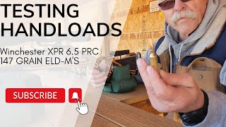 Winchester XPR 65 PRC testing handloads [upl. by Pieter]