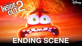 Ending Anxiety Attack Scene in Inside Out 2  Disney Pixar [upl. by Amlus832]