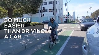 Meet Jacklyn a doctor in Los Angeles who chooses to commute by bike [upl. by Oivalf]