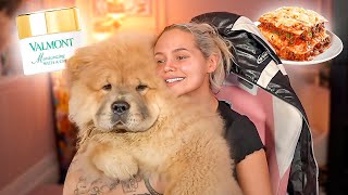 TALIA MAR Talks Skin Care Routine Cooking Lasagna Mushu amp More [upl. by Platus]