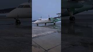 Widerøe Dash 8100 engine shutdown shorts [upl. by Bernice16]