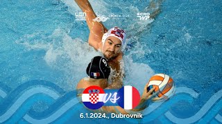 EWPC Croatia 2024 Hrvatska  Francuska isječci s utakmice [upl. by Ahsaela824]