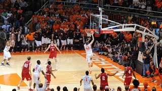 Illinois Basketball Shocks 1 Indiana 2713 [upl. by Astrid171]