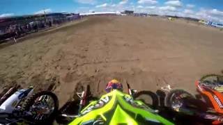 GoPro Tony Cairoli FIM MXGP 2016 RD14 Lommel Belgium Full Moto 2 [upl. by Ahsitruc]