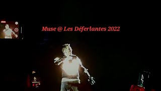 Muse  Thought Contagion lesdeferlantessuddefrance8589 10 juillet 2022 [upl. by Lait]