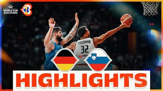 🇩🇪 GER  🇸🇮 SLO  Basketball Highlights  FIBAWC 2023 Qualifiers [upl. by Medlin]