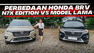 PERBEDAAN MOBIL BARU HONDA BRV N7X EDITION 2024 SENSING VS MODEL LAMA WARNA SHAND KHAKI ADA DISKON [upl. by Philemol]