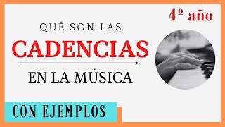 🟠 ¿ QUE SON LAS CADENCIAS EN LA MUSICA  🎹 con ejemplos a piano [upl. by Annecorinne]