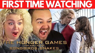 The Hunger Games The Ballad of Songbirds amp Snakes 2023  MOVIE TRAILER REACTION [upl. by Nazario]