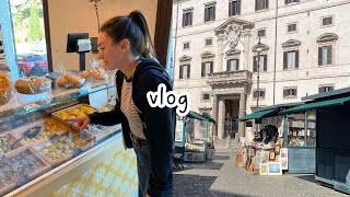 Italian vlog una gita a Bologna e un pomeriggio al centro di Roma Subtitles [upl. by Orlanta]