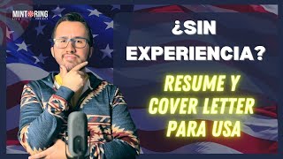 Cómo Hacer una Hoja de Vida para los Estados Unidos Sin Experiencia [upl. by Nothgiel]