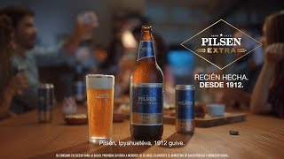 Disfrutá una Pilsen Extra con pura malta refrescante y de ¡calidad internacional [upl. by Ahsieki372]