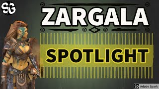 RAID SHADOW LEGENDS ZARGALA SPOTLIGHT  REVISITED [upl. by Thalia731]