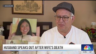 Husband of teacher killed by alleged DUI driver in Anaheim speaks out [upl. by Erapsag]