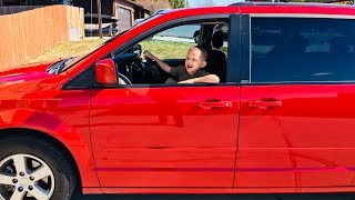 Kids Drive Parents Car to Town Go to the Car Wash and Get Lunch From the Drive Thru Just for Fun [upl. by Chrystel]